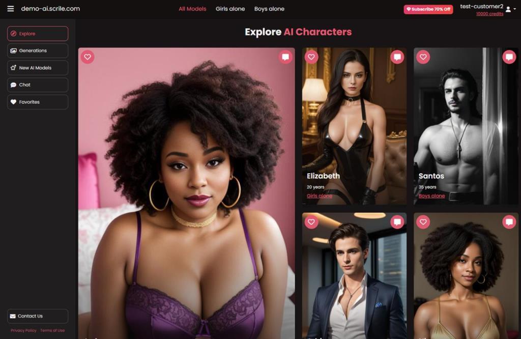 Scrile AI - ai instagram model